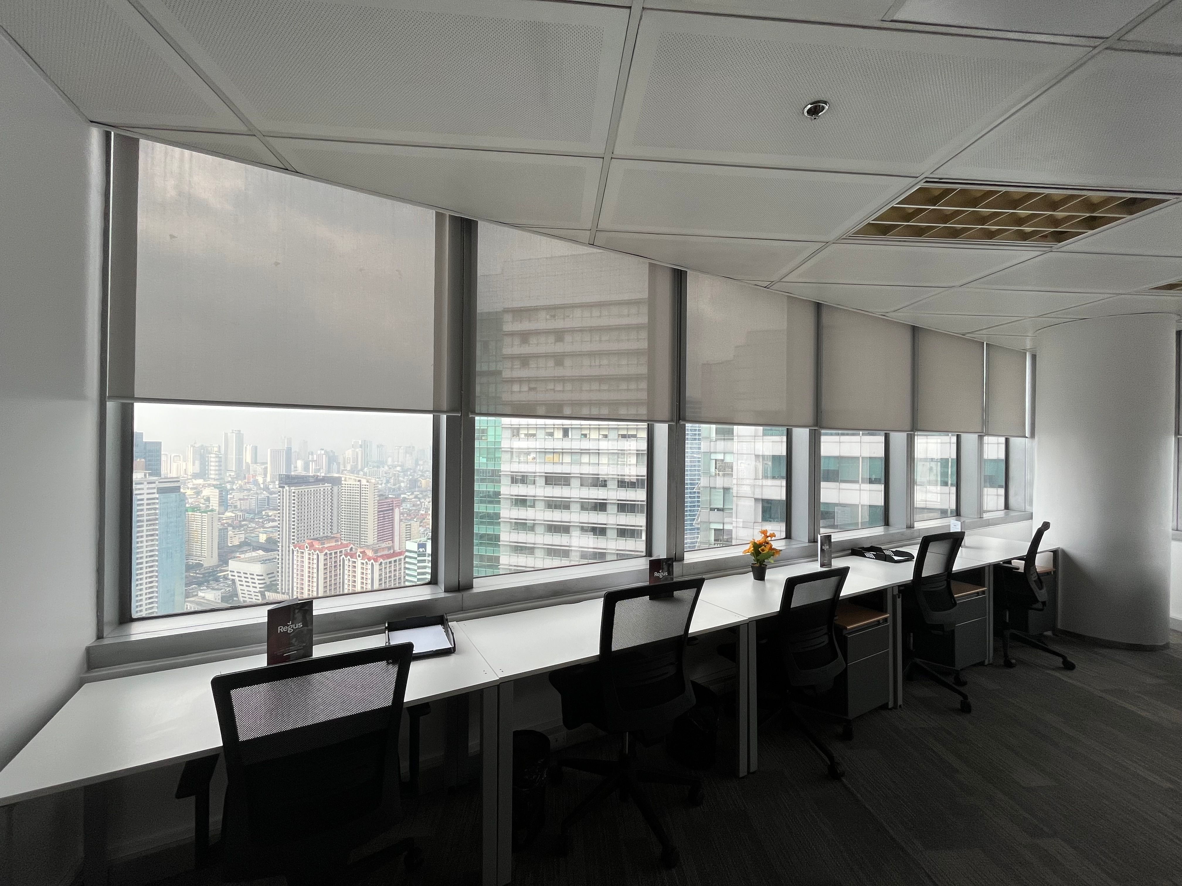 Modern office interior in Makati, Philippines